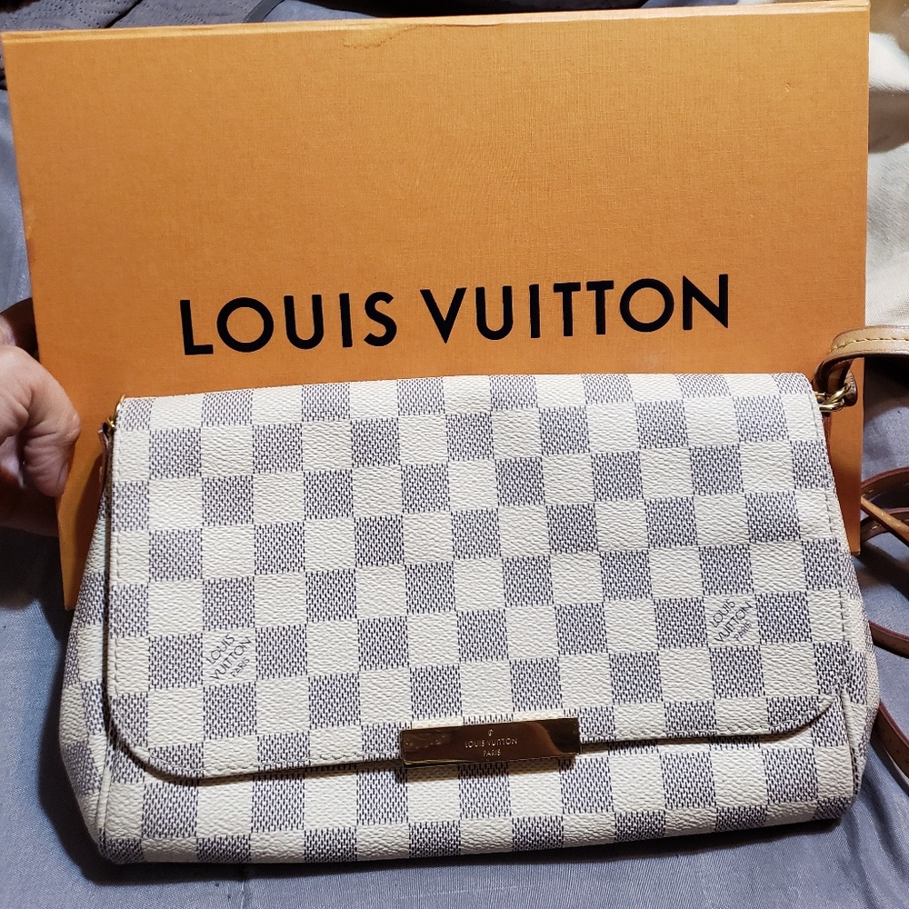 Authentic Louis Vuitton Favorite MM Azur